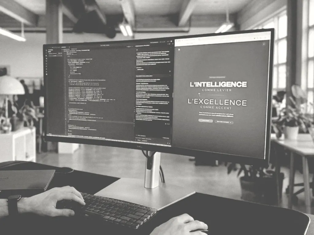 Développeur web AXNT Liège au travail